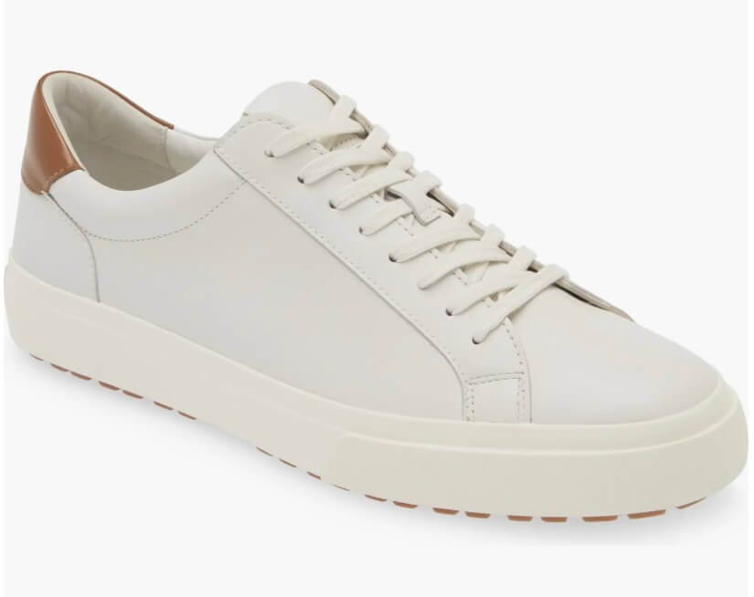 Top Picks for Men: NSale Must-Haves Suede Wrapped Heel White Leather Sneaker the best shoes in the Nordstrom Sale Nordstrom Anniversary Sale finds for men menswear in the Nordstrom Anniversary Sale the best pieces for guys in the Nordstrom Sale