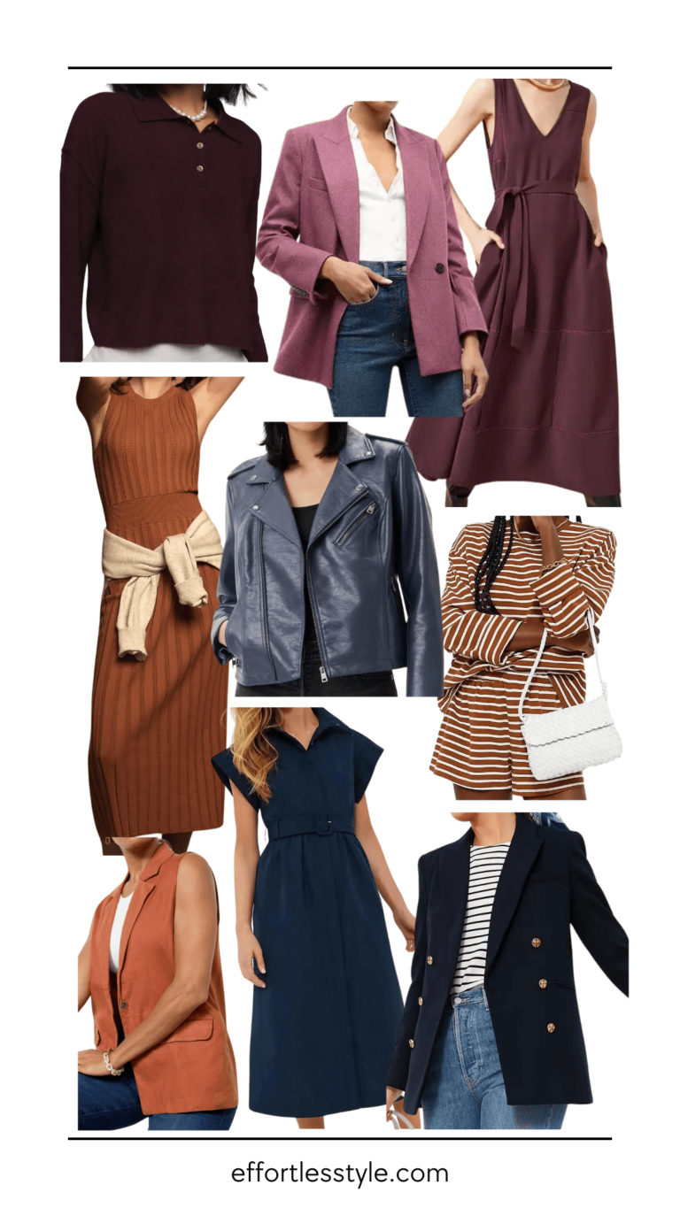 Fall Color Crush the best fall pieces must have pieces for fall fall trends how to wear terracotta this fall how to wear navy this fall