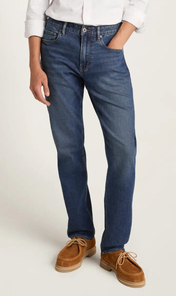 Medium Wash Slim Fit Classic Jean affordable jeans for the guys the best jeans for guys must have jeans for the guys what to buy for fall menswear for fall versatile jeans for men Nashville personal shoppers share the best affordable jeans for guys