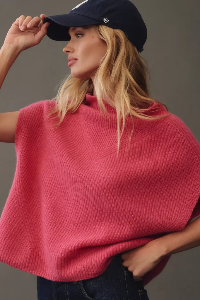 Oversized Ribbed Cashmere Sweater Vest Nashville stylists share fall trends Nashville personal shoppers share must have fall pieces the most popular fall colorways what to buy this fall the best transitional sweaters must have fall sweaters