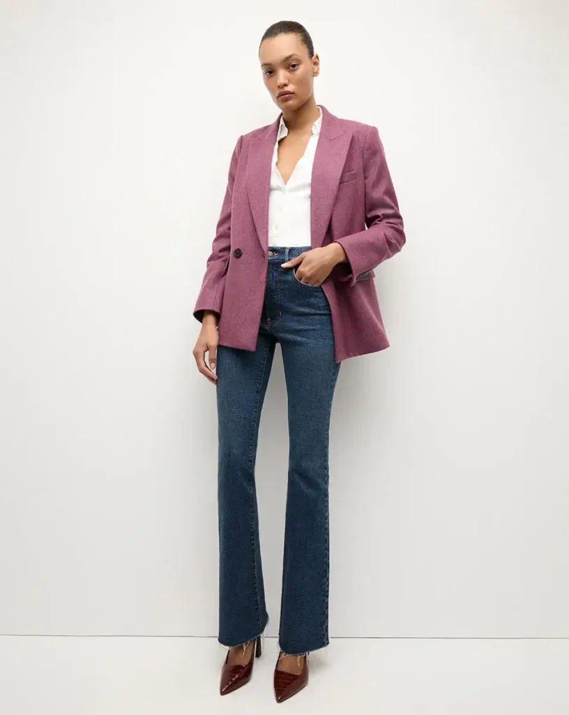 Fall Color Crush Relaxed Fit Stretch Wool Blazer Nashville stylists share fall trends Nashville personal shoppers share must have fall pieces the most popular fall colorways what to buy this fall timeless blazer must have blazers for fall Nashville stylists share favorite blazers go-to blazer