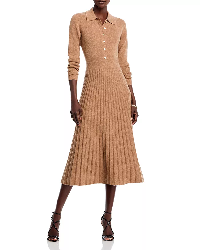 Fall Dress Edit: Stylish Picks For The Season Cashmere Sweater Midi Dress classic fall dresses what to wear for thanksgiving thanksgiving dresses the best sweater dresses what to buy this fall what to wear this fall