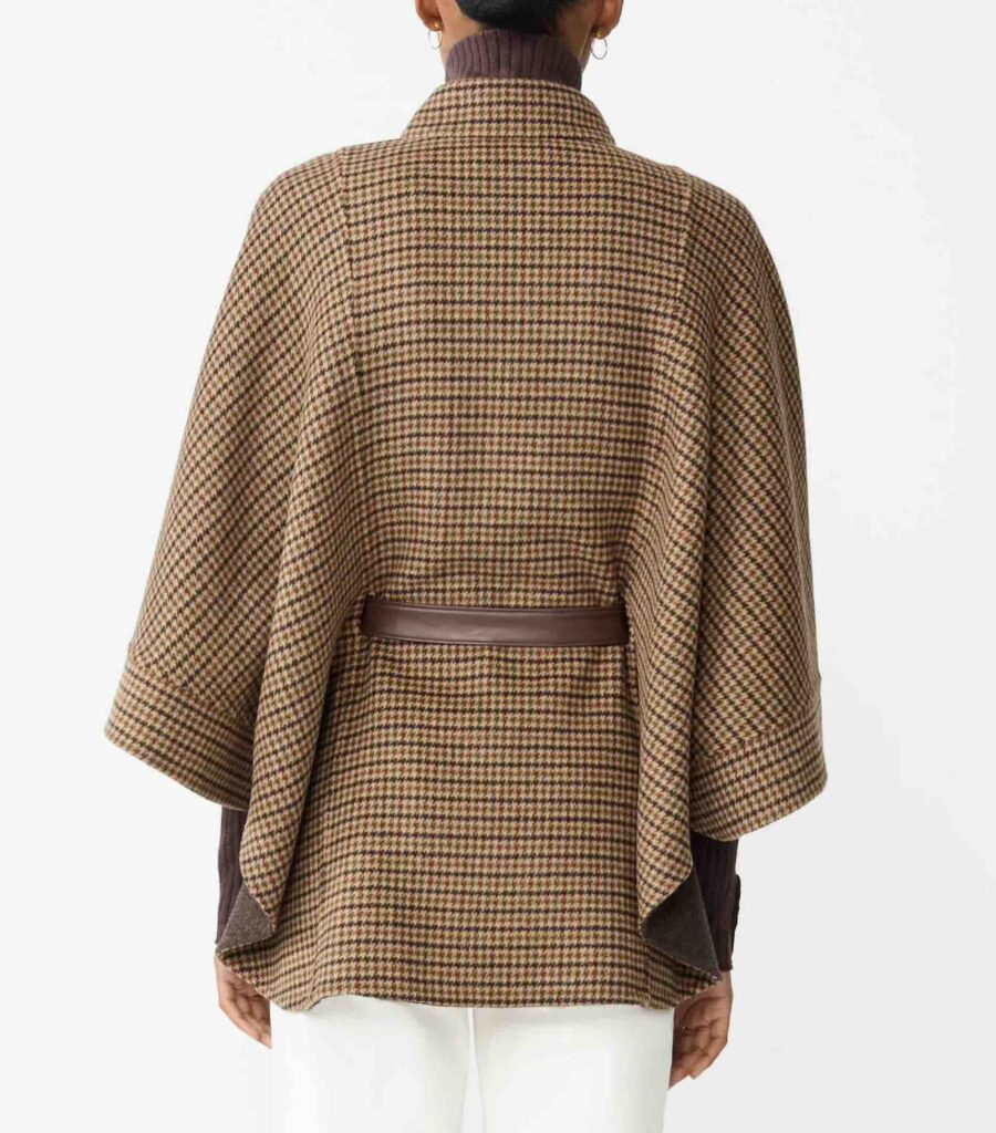 Houndstooth Poncho what to buy for fall the best fall pieces the best layering pieces for fall