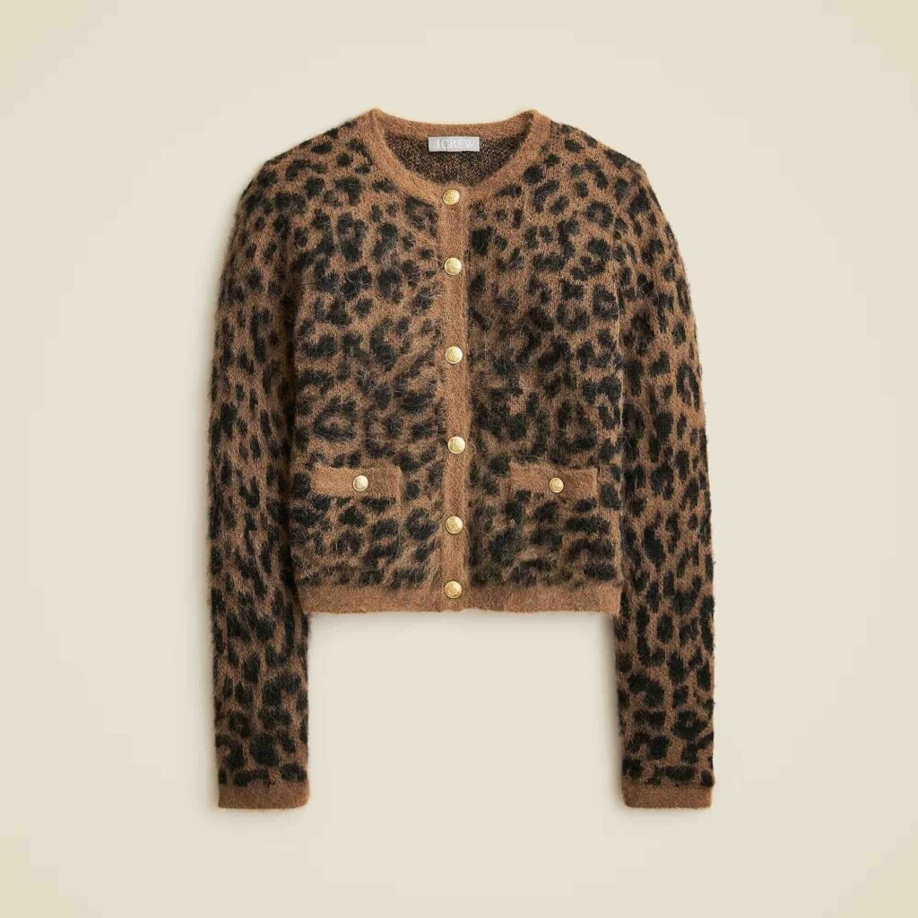 Fall Trends: Leopard Print Leopard Print Brushed Sweater Lady Jacket how to style leopard print the leopard print trend how to wear animal print fall style inspiration what to wear this fall Nashville personal stylists share the best leopard print pieces