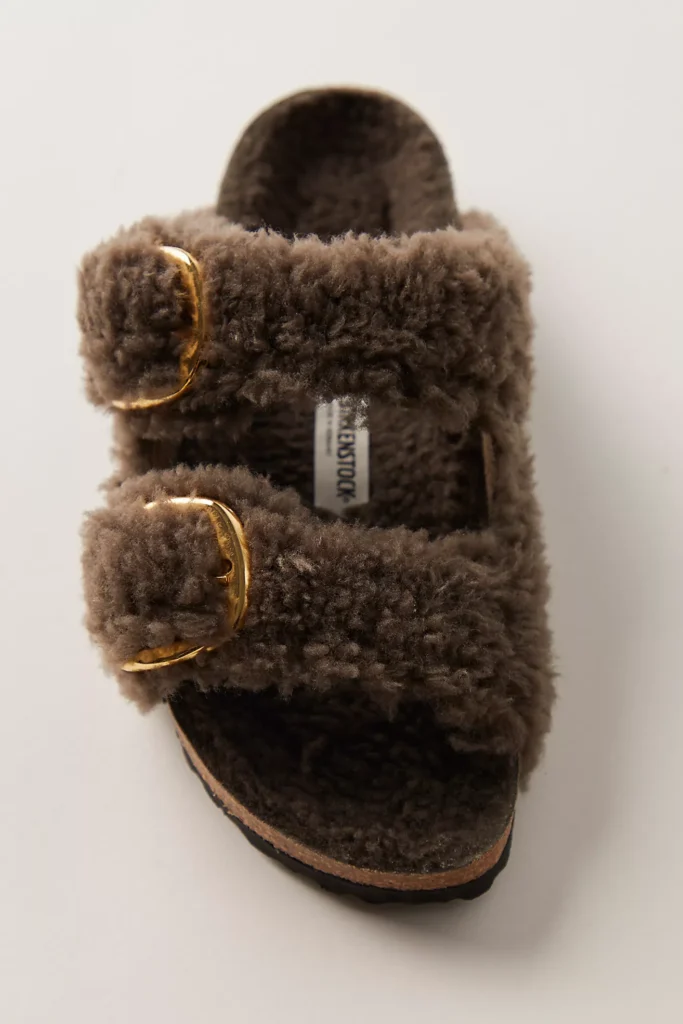 Arizona Big Buckle Teddy Birkenstock cozy shoes for winter the best teddy shoes