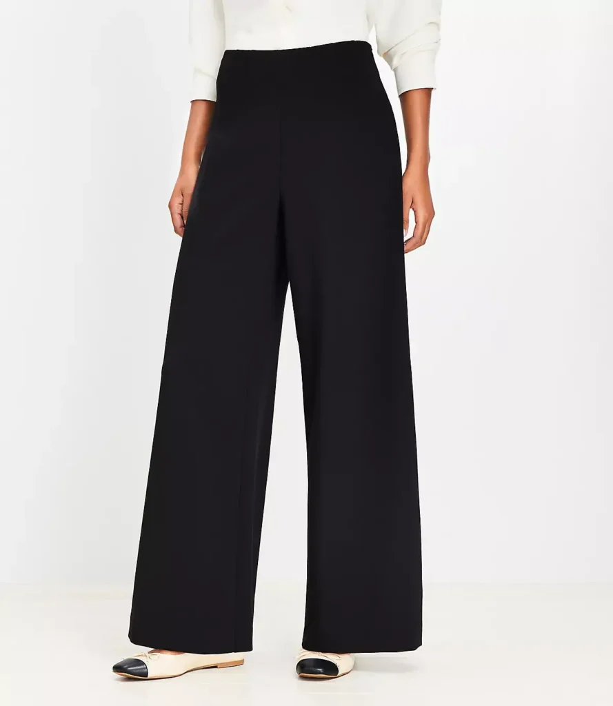 Darted Palazzo Pants closet essentials must have pants for winter