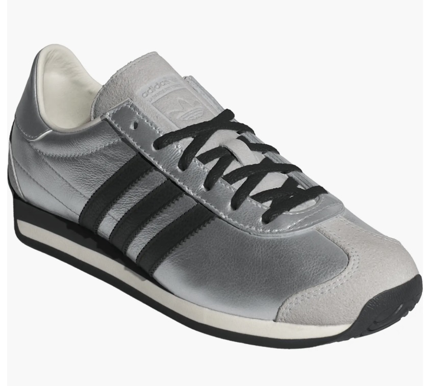 What We're Wearing: Home For the Holidays Elevated Sneaker silver sneaker dressy sneaker