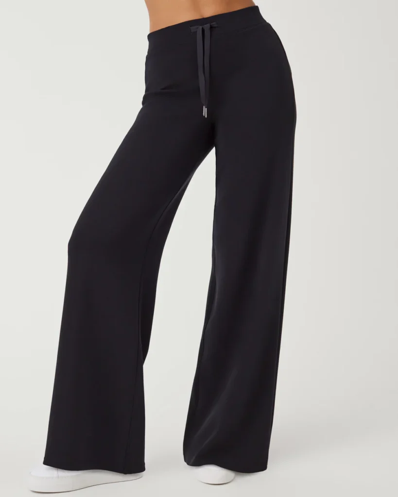 What We're Wearing: Home For the Holidays Wide Leg Pants the best  loungewear the best athleisure pants