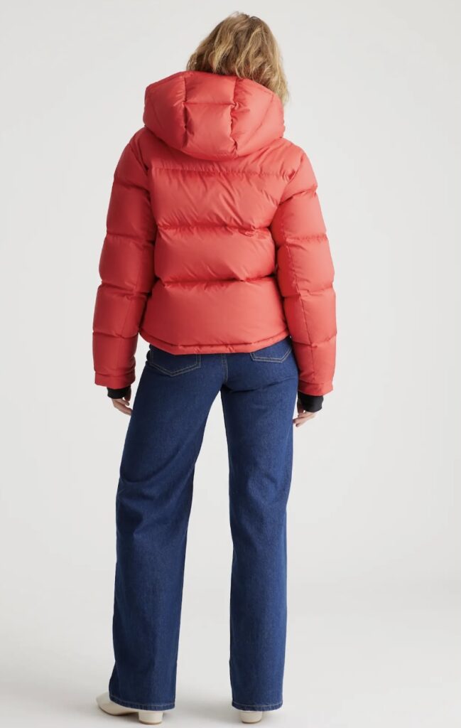 Down Cropped Puffer Jacket