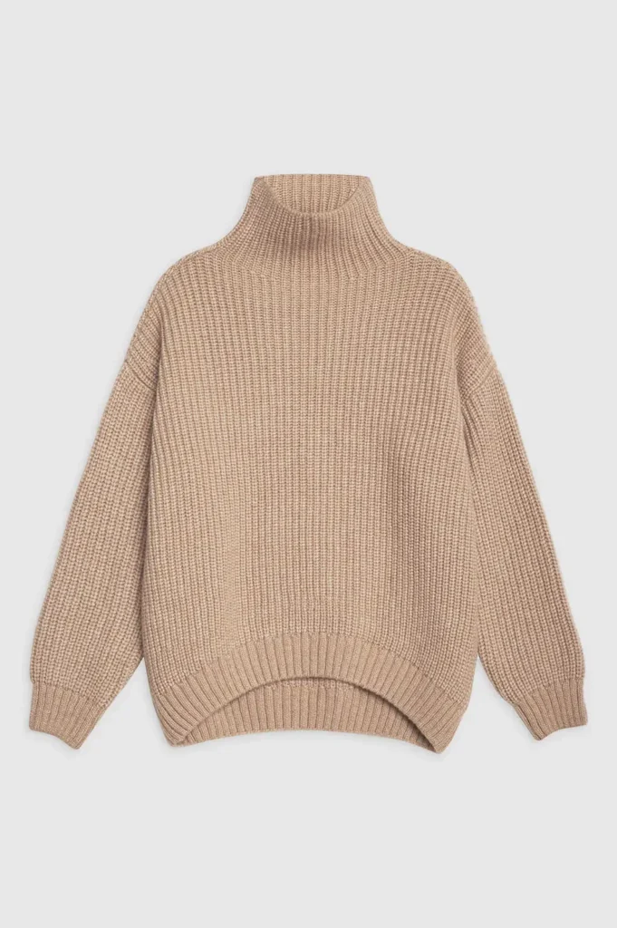 Oversized Funnel Neck Sweater