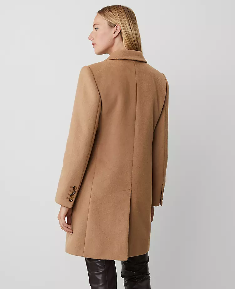 Single Breasted Notch Collar Coat