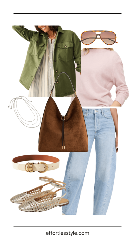 The 6 Pants You Need And How To Style Them Barrel Leg Jeans nashville personal stylists share 6 must have pants how to style pale pink how to wear metallic flats how o style a utility shirt how to wear a utility jacket early spring outfit