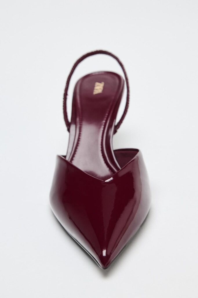 Patent Leather Slingback