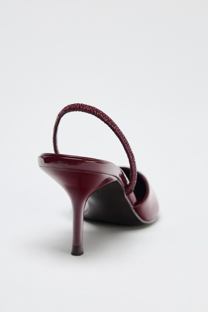 Patent Leather Slingback