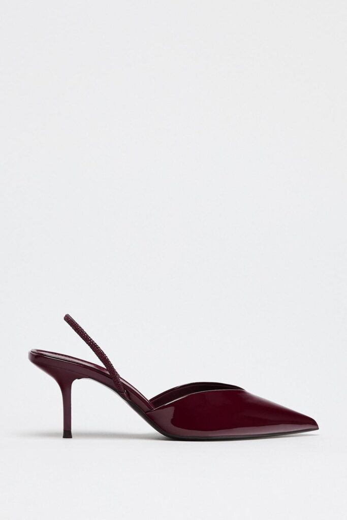 Fast Fashion: Insights From A Personal Stylist Patent Leather Slingback the best shoes at Zara how to shop Zara for shoes when to buy fast fashion budget friendly shoes affordable shoes