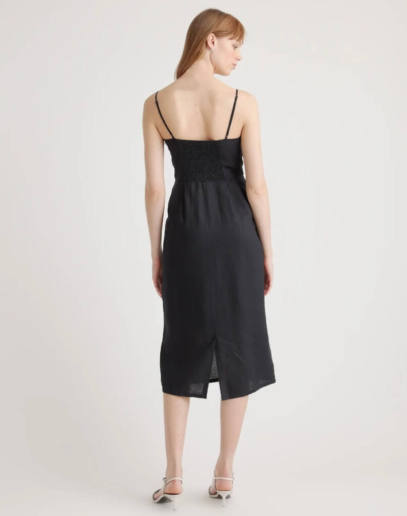 Scoopneck Midi Dress affordable wardrobe staples what to buy for spring affordable LBD versatile dress for spring spring closet must have spring basics