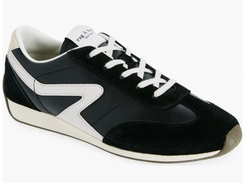 Black Suede Sneaker must have sneakers neutral sneakers versatile spring sneakers 