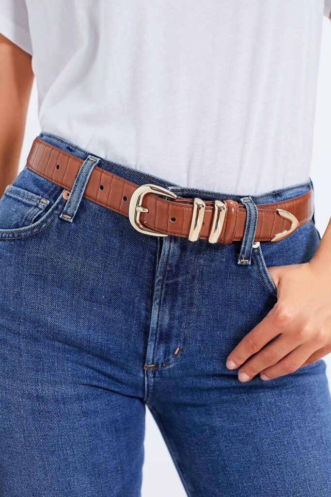 How to Shop Tuckernuck Like a Stylist : Katey Preston’s Favorites Croc Embossed Belt the best spring accessories what to buy this spring tuckernuck favorites what to buy at tuckernuck spring fashion the best spring belts spring style