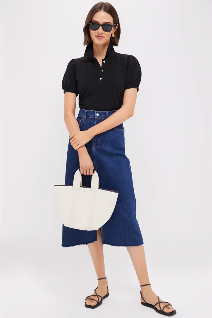 How to Shop Tuckernuck Like a Stylist : Katey Preston’s Favorites Puff Sleeve Polo Shirt Tuckernuck favorites spring style what to buy this spring the best spring tops spring fashion spring fashion what to buy at Tuckernuck