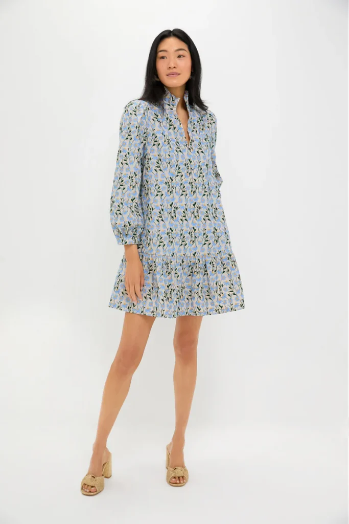 How to Shop Tuckernuck Like a Stylist : Katey Preston’s Favorites Ruffle Collar Long Sleeve Short Dress Tuckernuck favorites spring style what to buy this spring the best spring dresses special occasion dresses what to buy at Tuckernuck