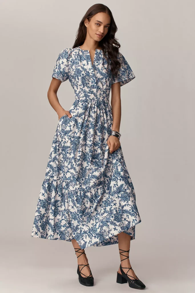Summer Style: When To Invest And When To Save A-Line Tiered Maxi Dress classic summer dress the best summer dresses must have pieces for summer nashville stylists 