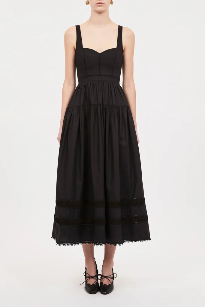 Summer Style: When To Invest And When To Save Black Midi Dress go to dress for summer nashville personal shoppers versatile summer dress what to buy this summer