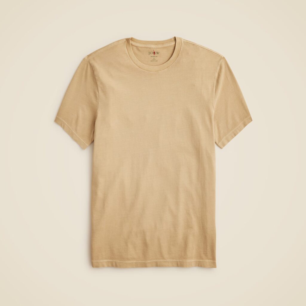 Broken-In Crewneck Tee Shirt must have summer tee shirts summer wardrobe staples what to buy this summer