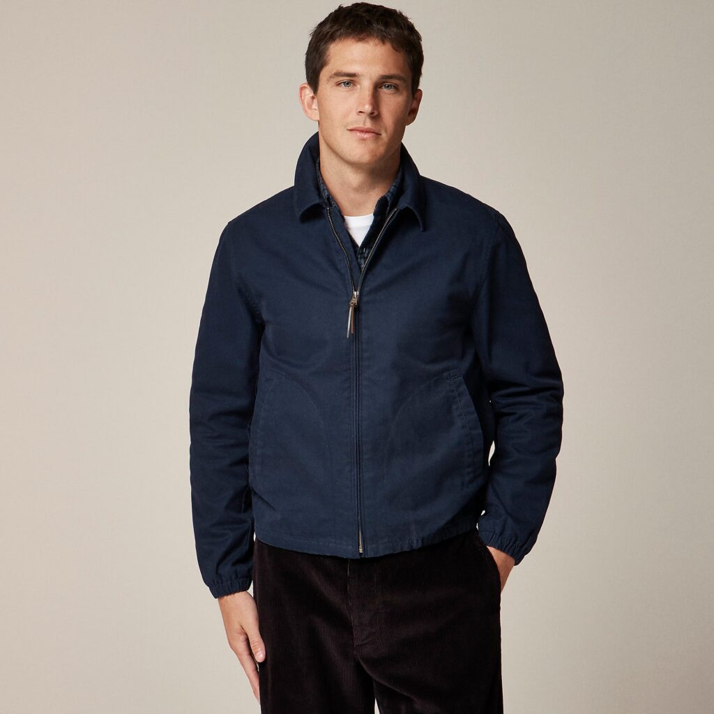 For The Guys: Your Summer Style Refresh Checklist Cotton Twill Jacket must have summer jackets summer wardrobe staples what to buy this summer Nashville personal shoppers the best lightweight jackets for summer men's summer style