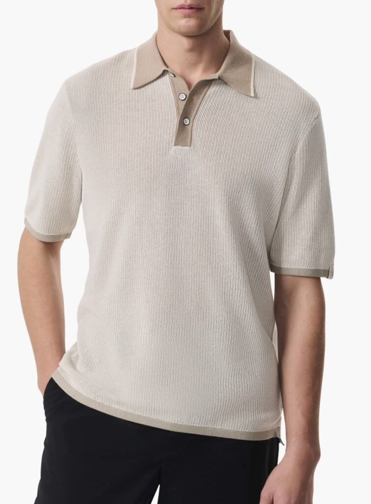 For The Guys: Your Summer Style Refresh Checklist Drapey Cotton Polo