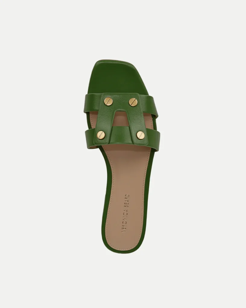 The Best Shoes For When You’re On The Go Leather Slide Sandal comfortable stylish shoes must have shoes for spring and summer shoes to pack for travel