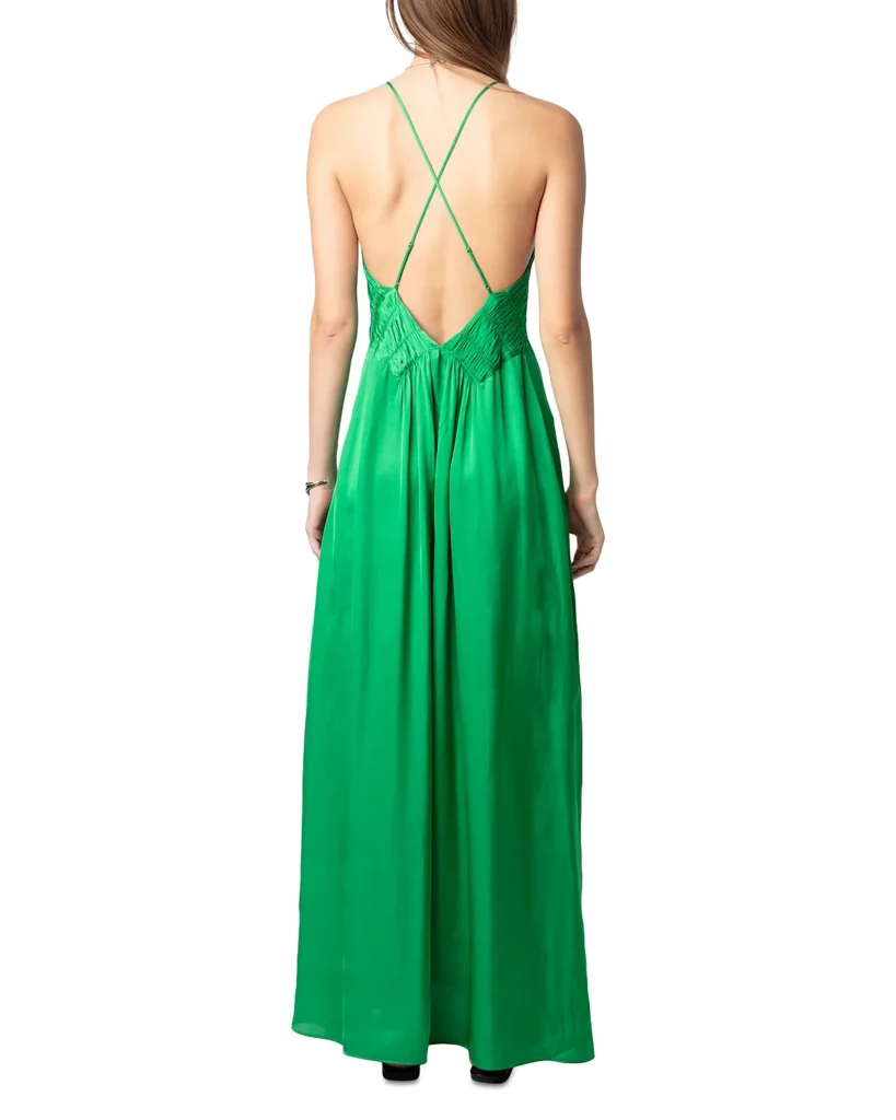 Satin Maxi Slip Dress