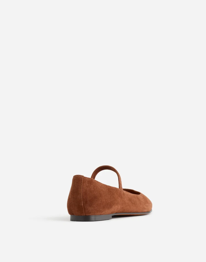 Suede Ballet Flat