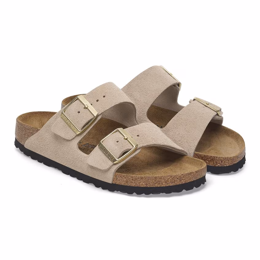 The Best Shoes For When You’re On The Go Suede Birkenstock comfortable stylish shoes must have shoes for spring the best shoes for summer shoes to pack for travel