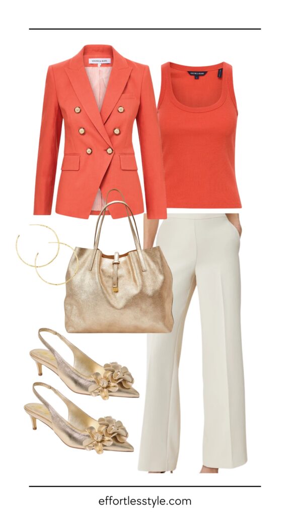 Desk to Drinks: 6 Summer Looks to Wear on Repeat Blazer & Wide Leg Pant how to style a blazer in summer summer office style what to wear to work this summer the best summer accessories for the office nashville stylists work style