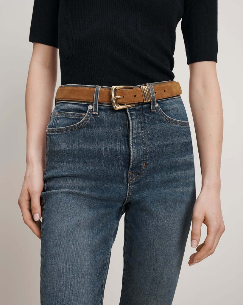 Chic Finishing Touches for Late Summer Arch Suede Belt
