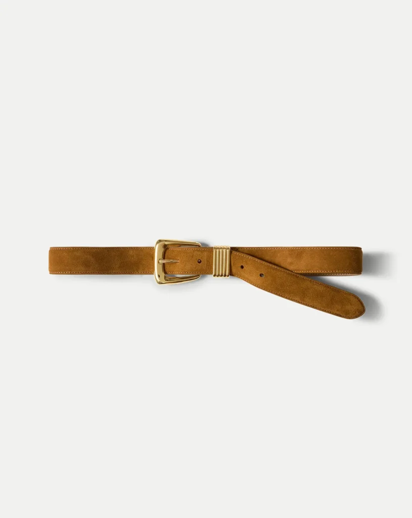 Katie’s Style Picks: Chic Finishing Touches for Late Summer Arch Suede Belt