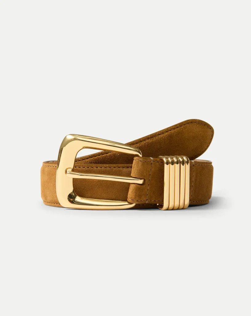 Chic Finishing Touches for Late Summer Arch Suede Belt
