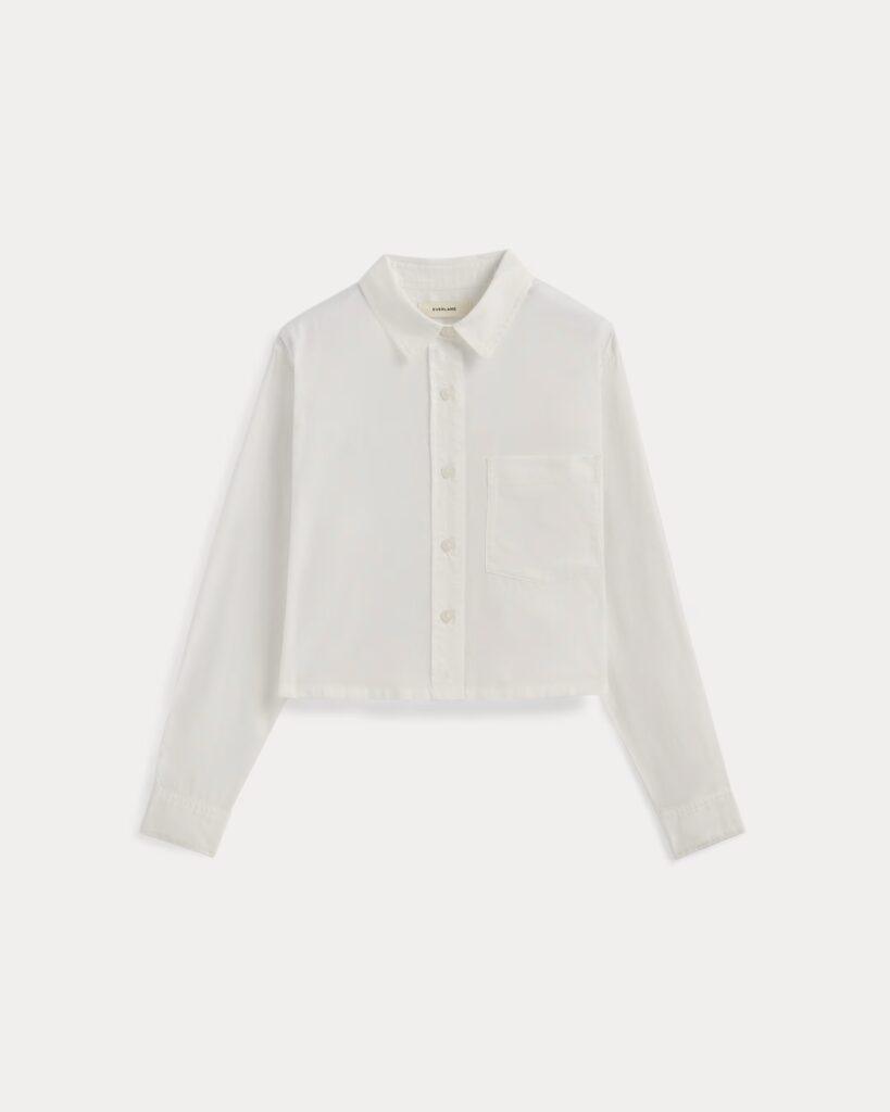 Katie’s Style Picks: Casual Staples with a Twist | Cropped White Button-Down