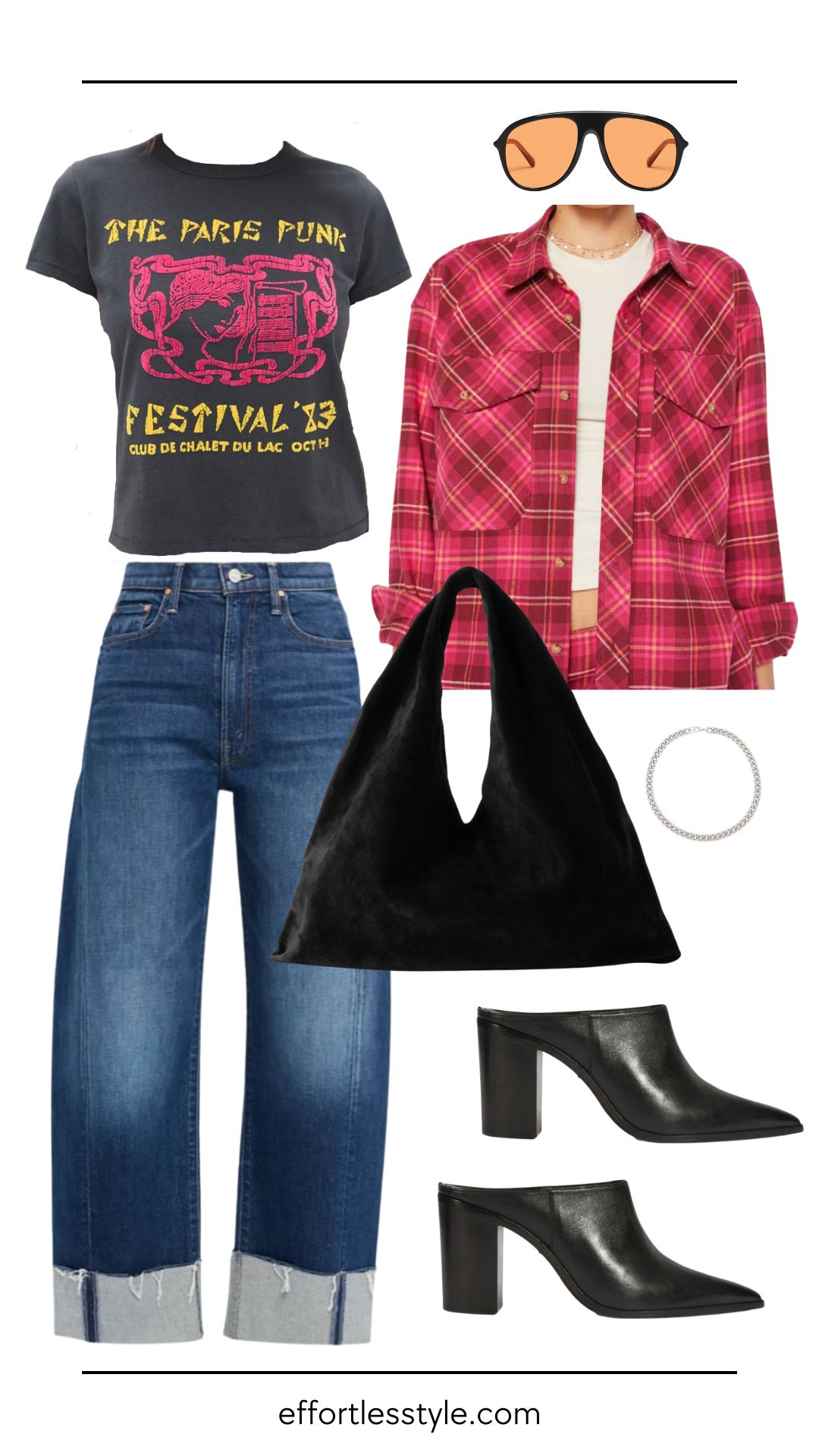 Early Fall Staples: Mastering Layers with a Graphic Tee & Flannel