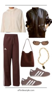 How to Style Track Pants for a Monochromatic, Street-Chic Vibe
