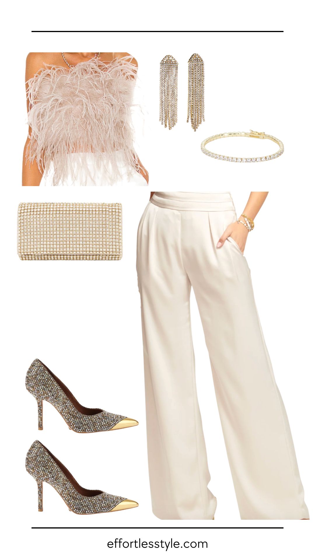 Monochromatic Holiday Outfit Ideas That Aren’t a Dress | Luxe Neutrals for Holiday Parties