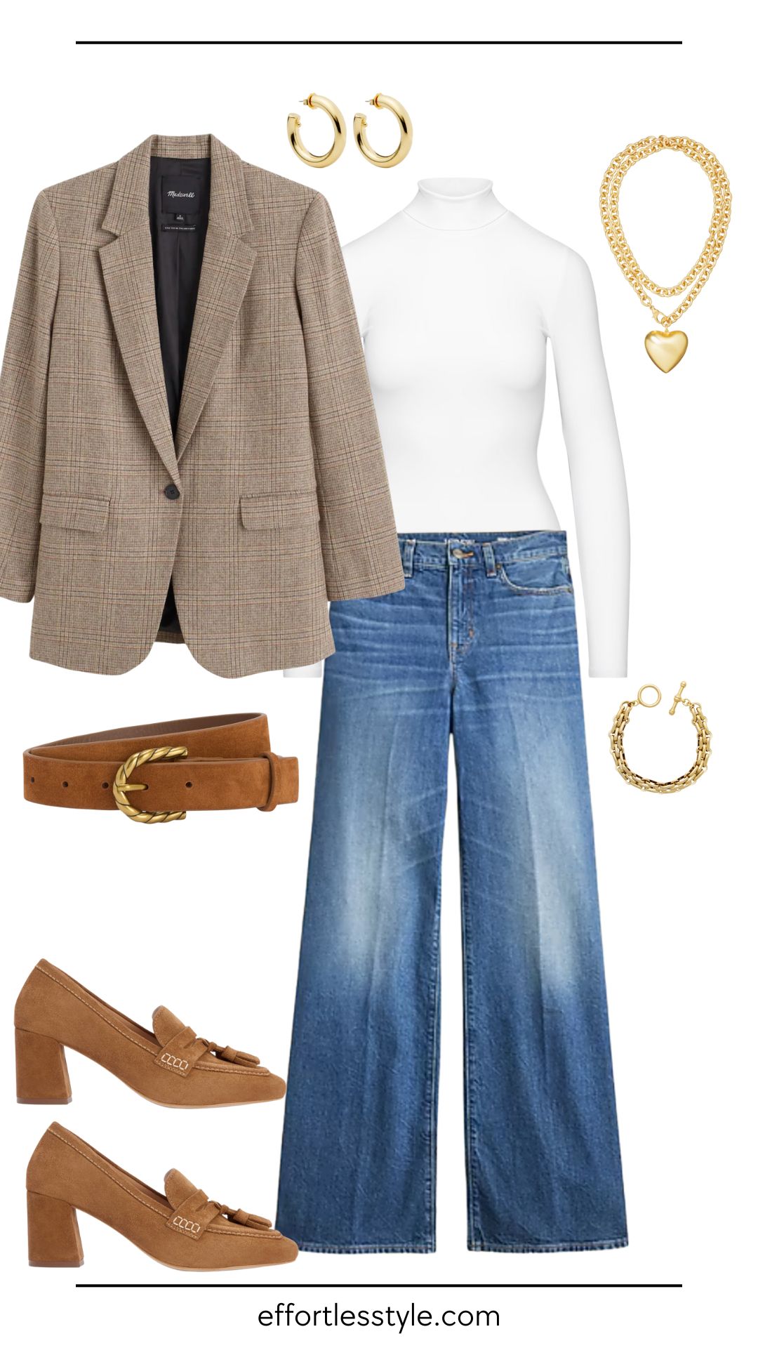 how to style loafers for fall and winter | Tasseled Loafer Outfit 