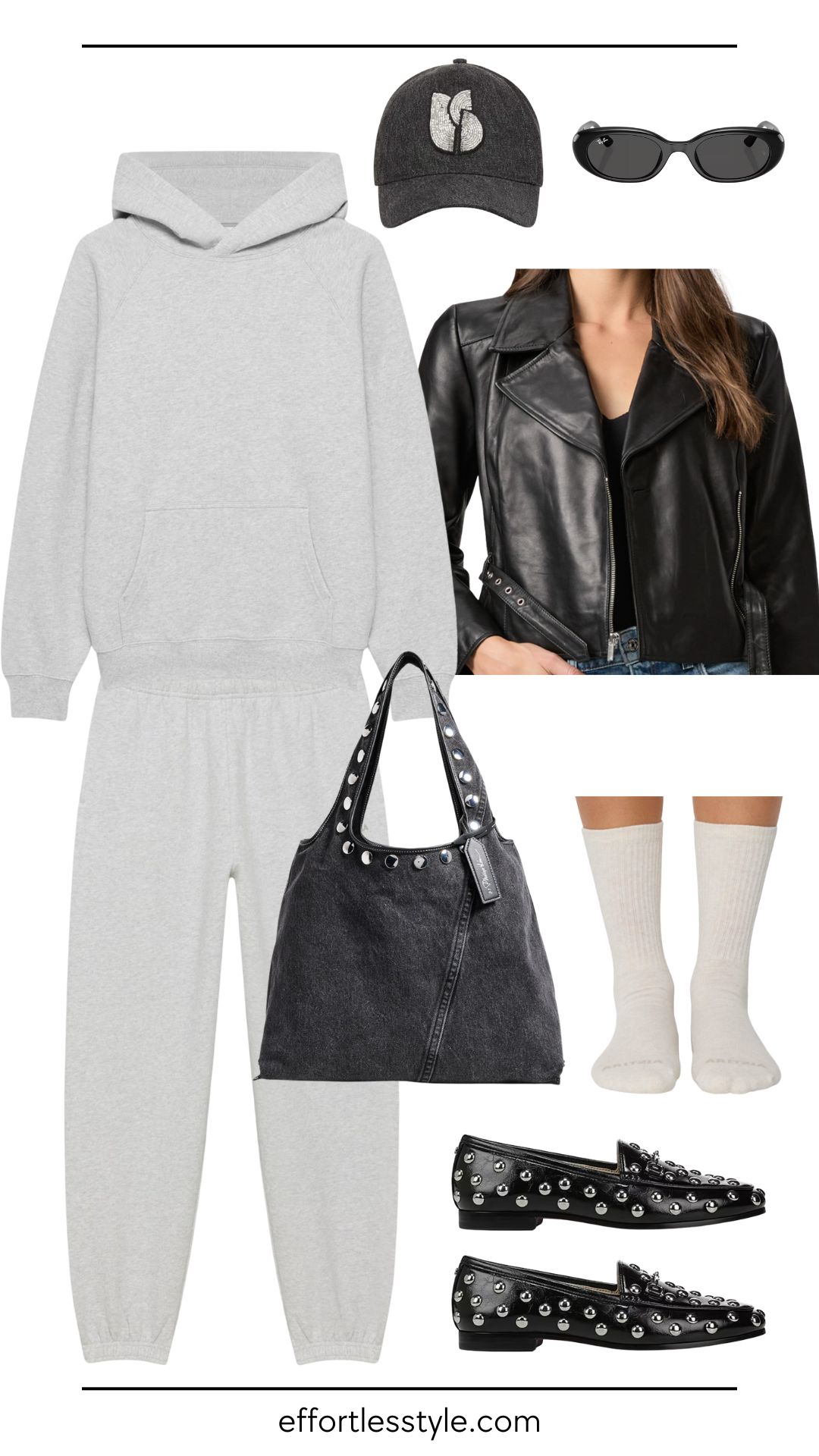 Easy, Casual Loafer Outfits That Work All Season | Studded Loafer Outfit | How to Wear Loafers