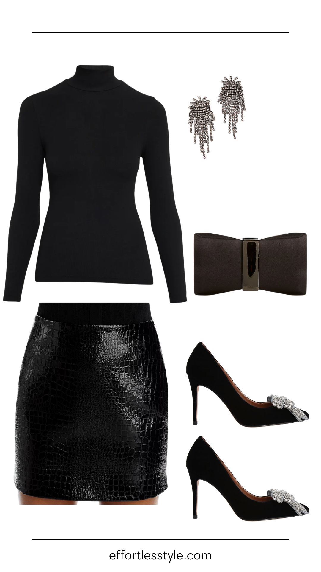 Holiday Statement Accessories That Make the Outfit | Statement Earrings | All Black Outfit | Holiday Outfit | What to Wear for the Holidays 