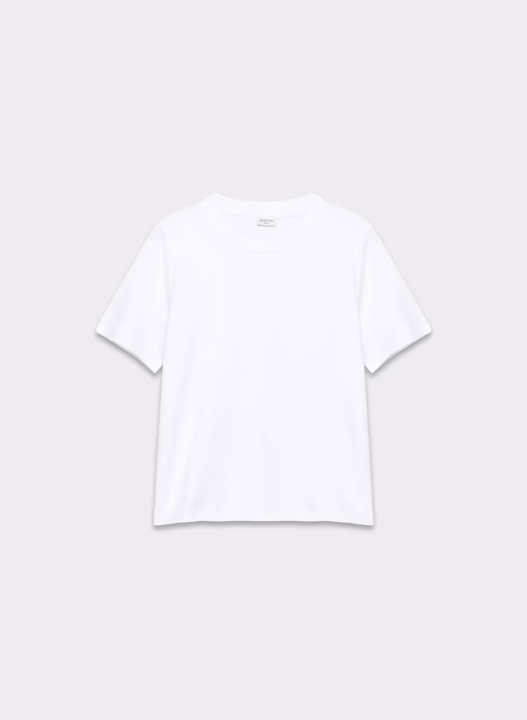 The Best Aritzia Basics: A Personal Stylist's Shopping Guide | Aritzia Cotton Function T-shirt