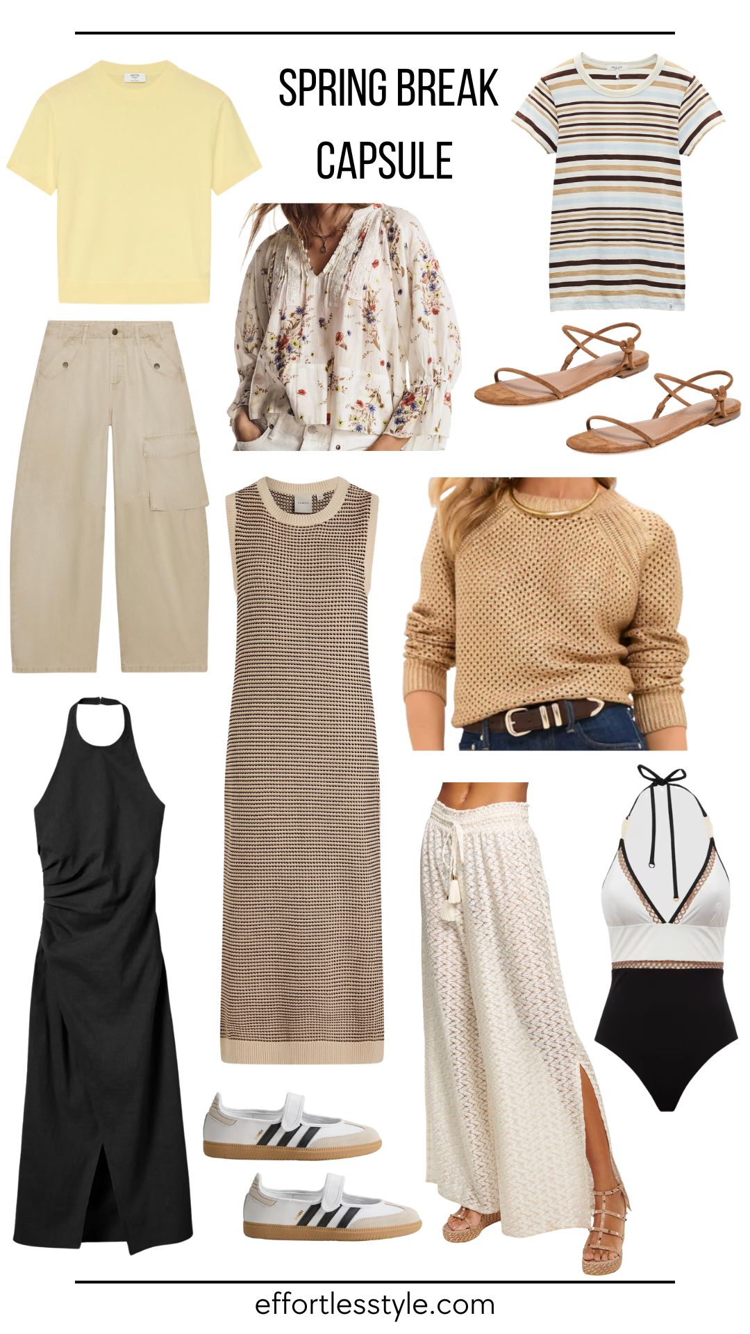 What to Pack for Spring Break: The 10-Piece Travel Capsule