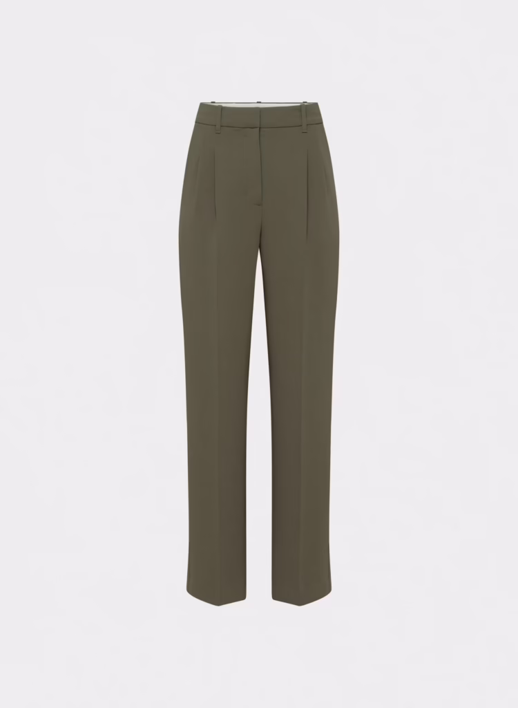 Aritzia Olive The Effortless Pant