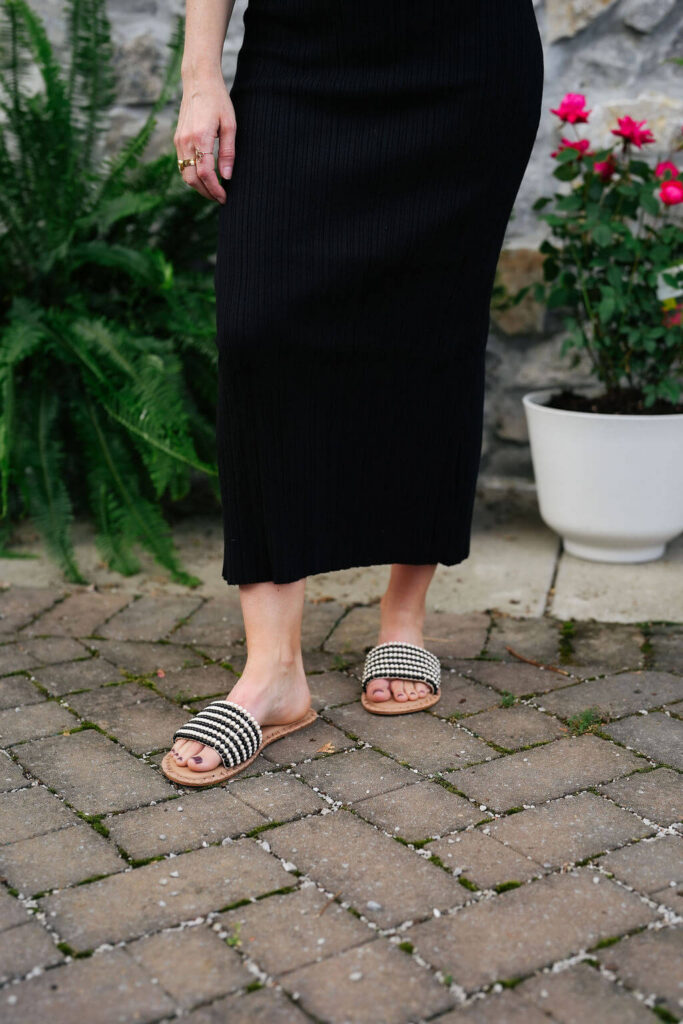 Jack Rogers Savanah Sandal — Black Multi Colored