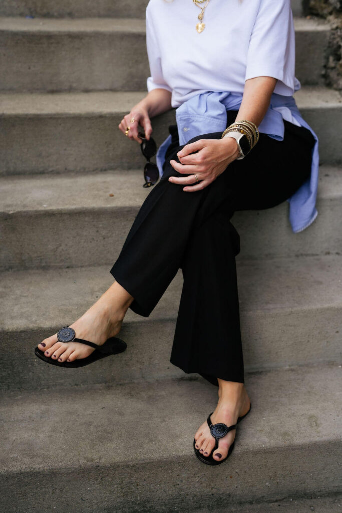 Jack Rogers Black Jelly Sandals
