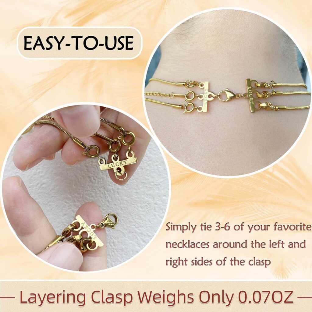 Necklace Layering Clasp